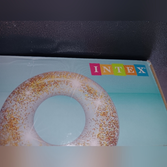 Tube Inflatable Sparkling Glitter Tube For Pool Fun. By Intex New. - Picture 3 of 6